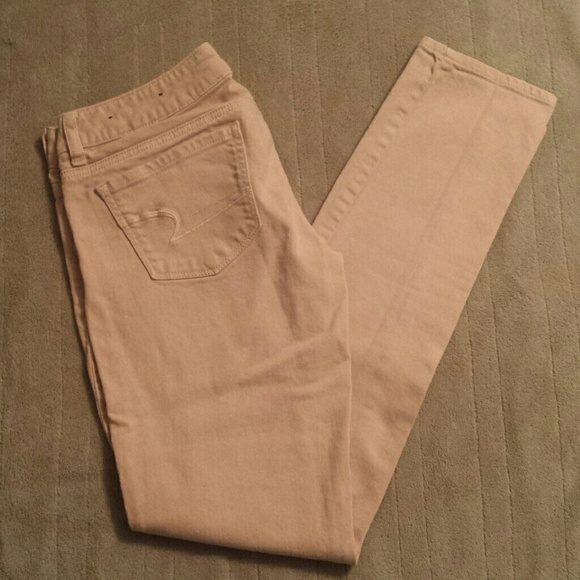 American Eagle Skinny Pants in Blush - Picture 1 of 4